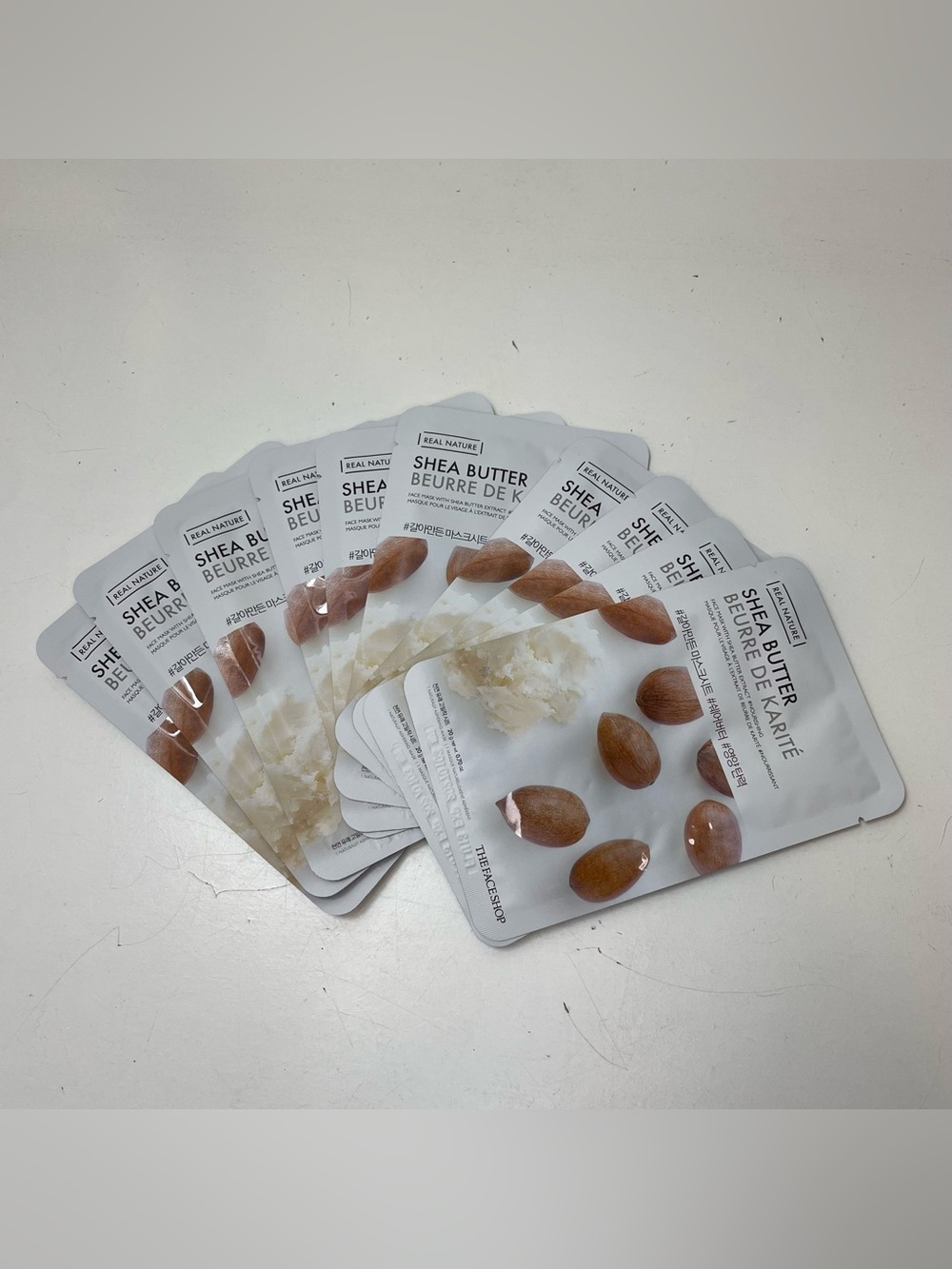 10 New Skincare The Face Shop face mask exp 2027 pack of 10 ~ Bundle